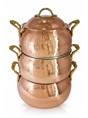 Emsan Tava Bakır Tencere Seti